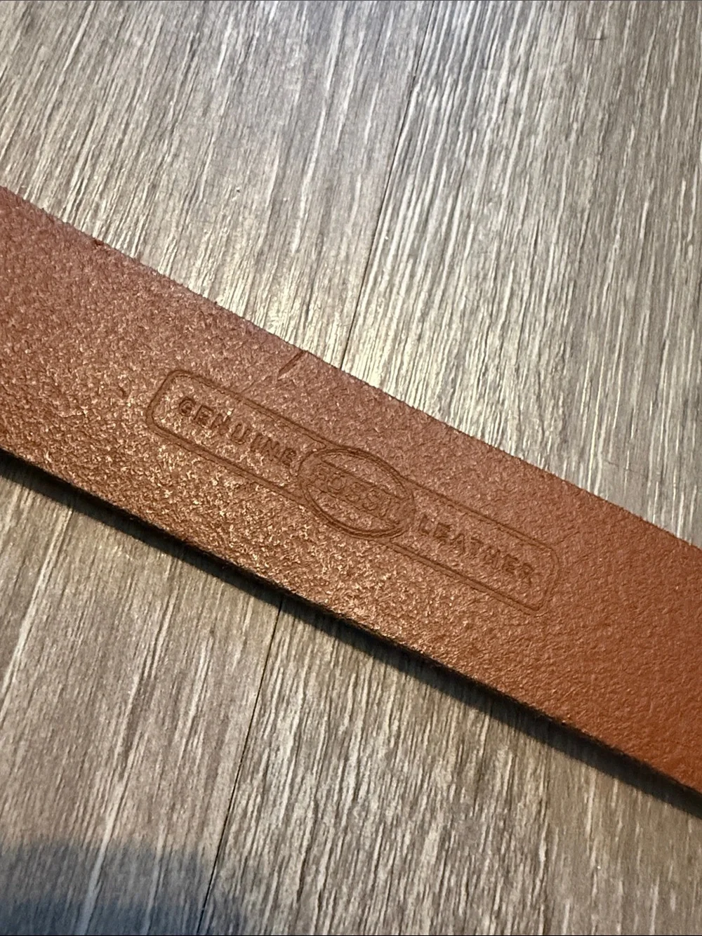 Fossil Men's Colorful Patchwork Leather Belt